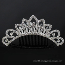 Sweet Kids Tiaras Crystal Rhinestone Crown Combs